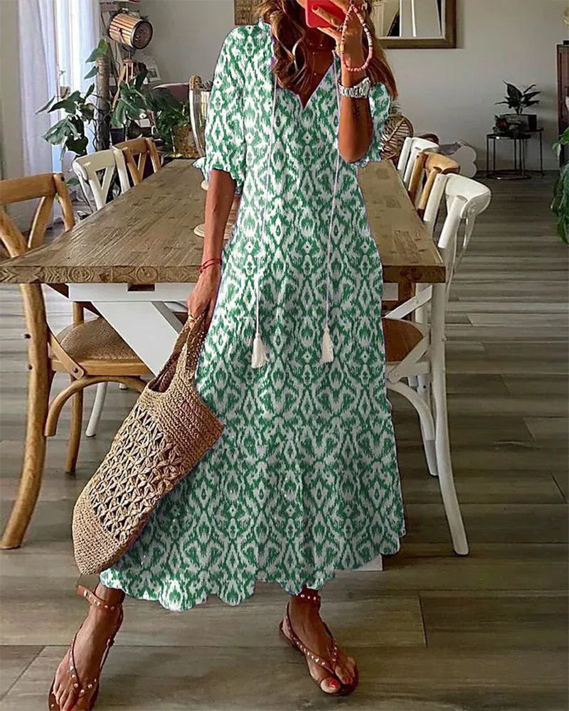 Elisa | Vestido Boho Barriguita