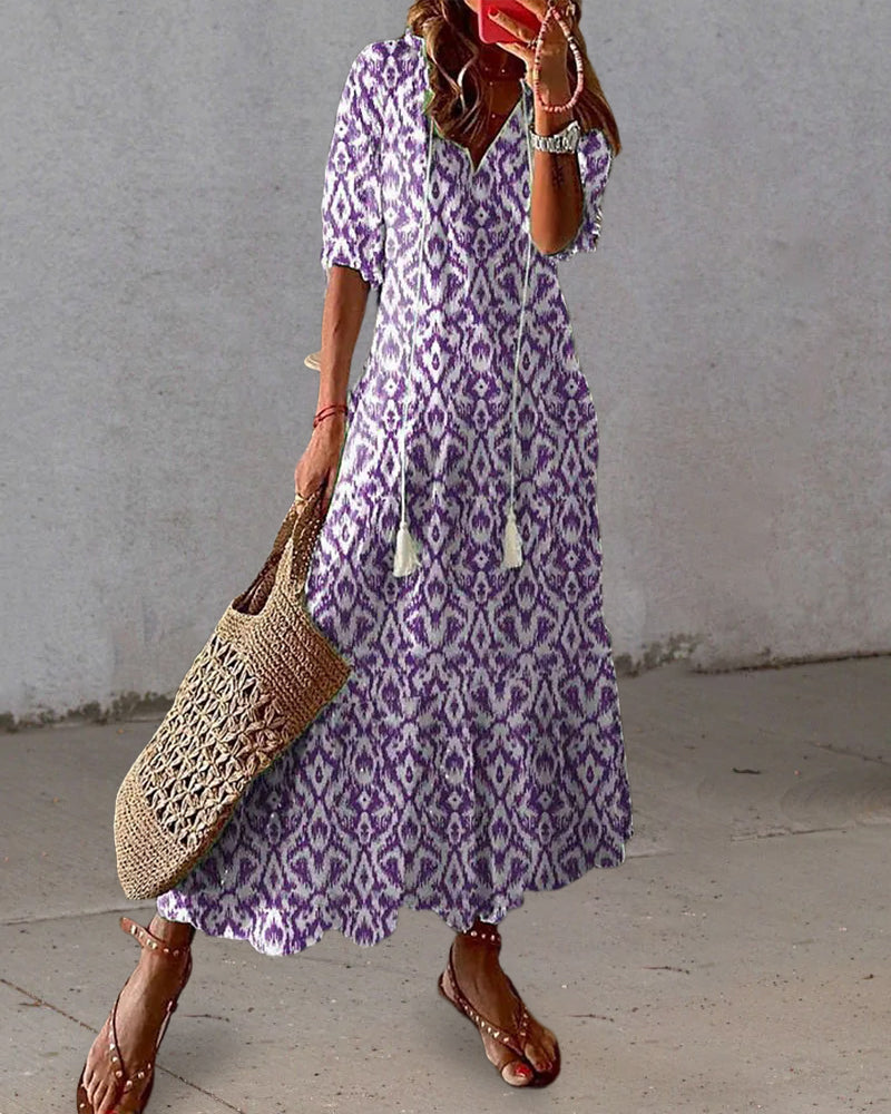 Elisa | Vestido Boho Barriguita