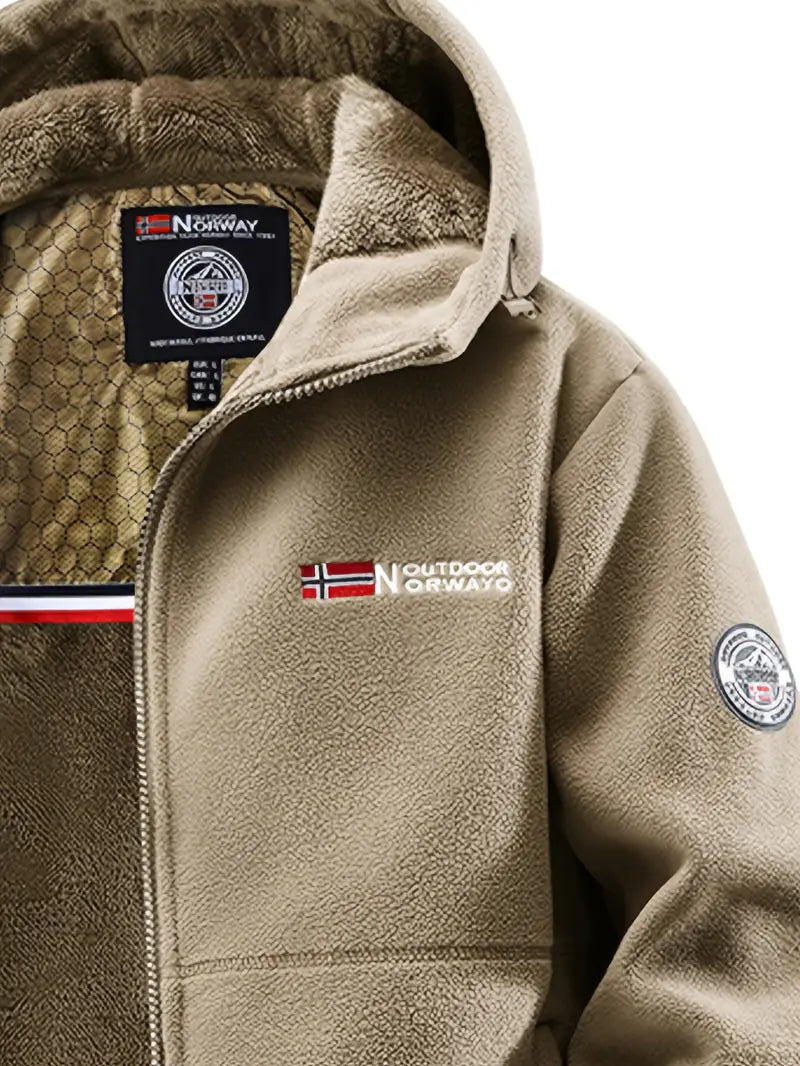 Chaqueta hombre térmica cálida resistente frío otoño-invierno