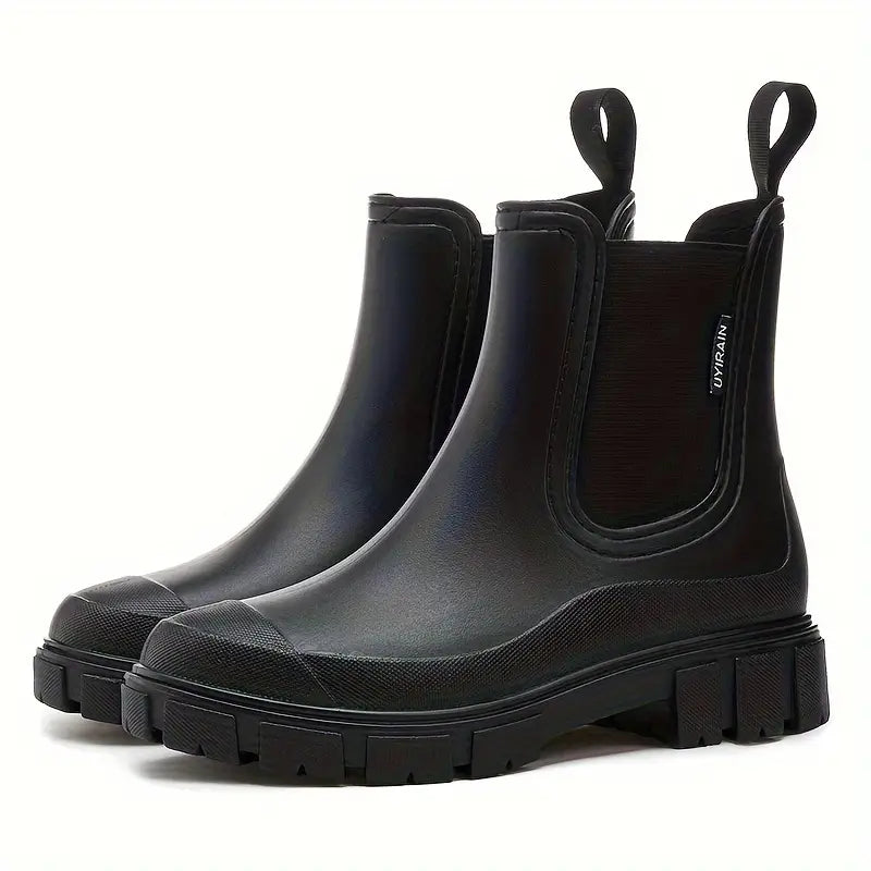 Botines Mujer – Slip-On, Resistentes al Agua y Versátiles para Otoño e Invierno
