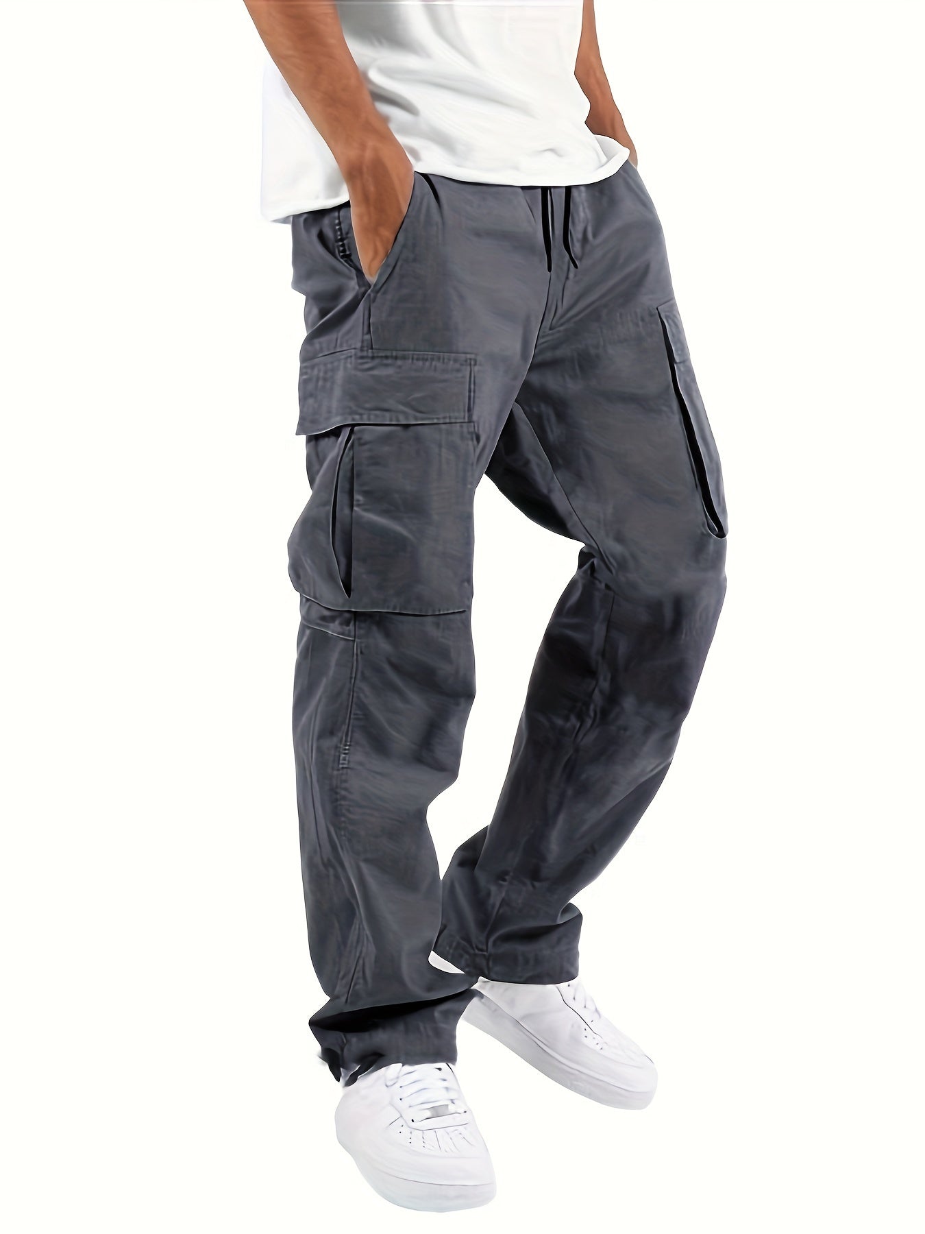 Pantalones de hombre estilo cargo, cómodos y urbanos