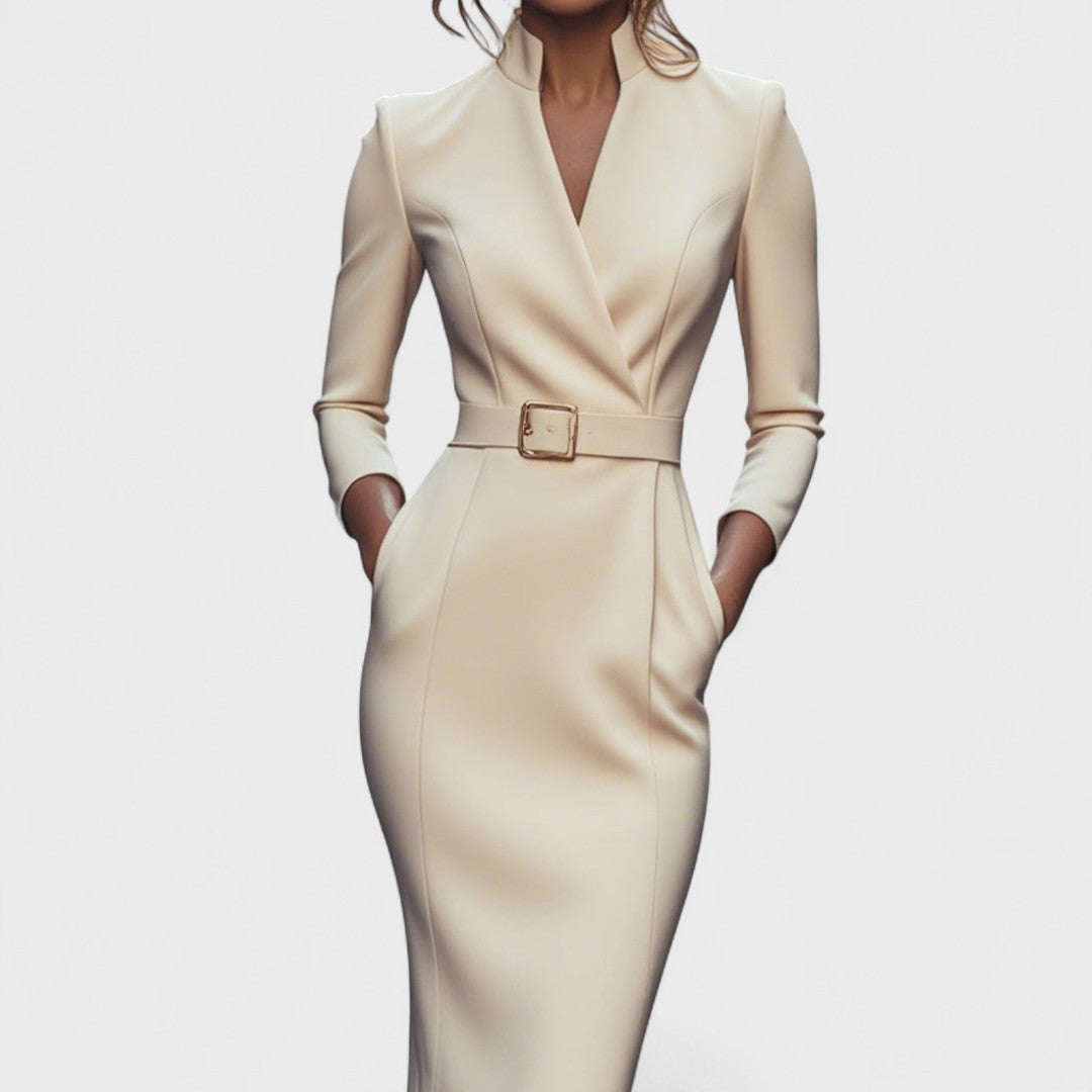 Vestido midi, elegante y cómodo para eventos o cóctel