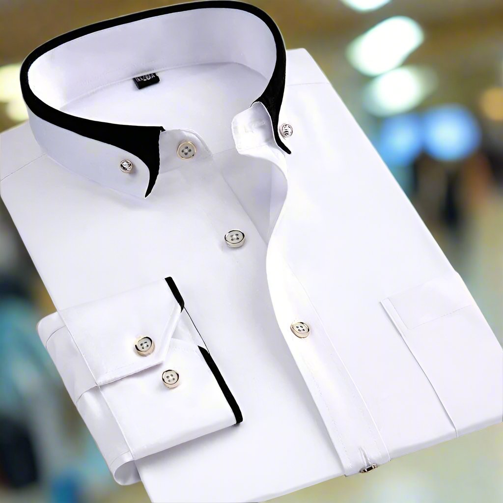 Camisa Elegante Hombre – Ideal para Trabajo y Ocasiones Especiales