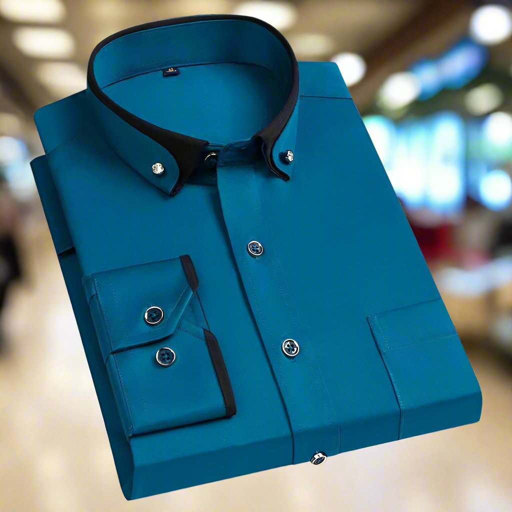 Camisa Elegante Hombre – Ideal para Trabajo y Ocasiones Especiales