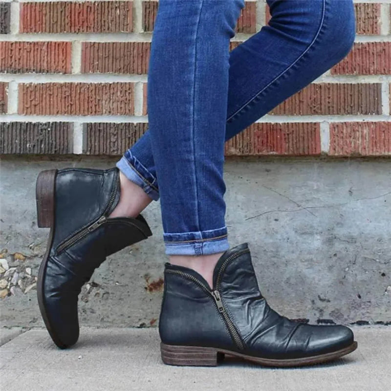 Botines mujer con diseño ergonómico, confortables para caminar