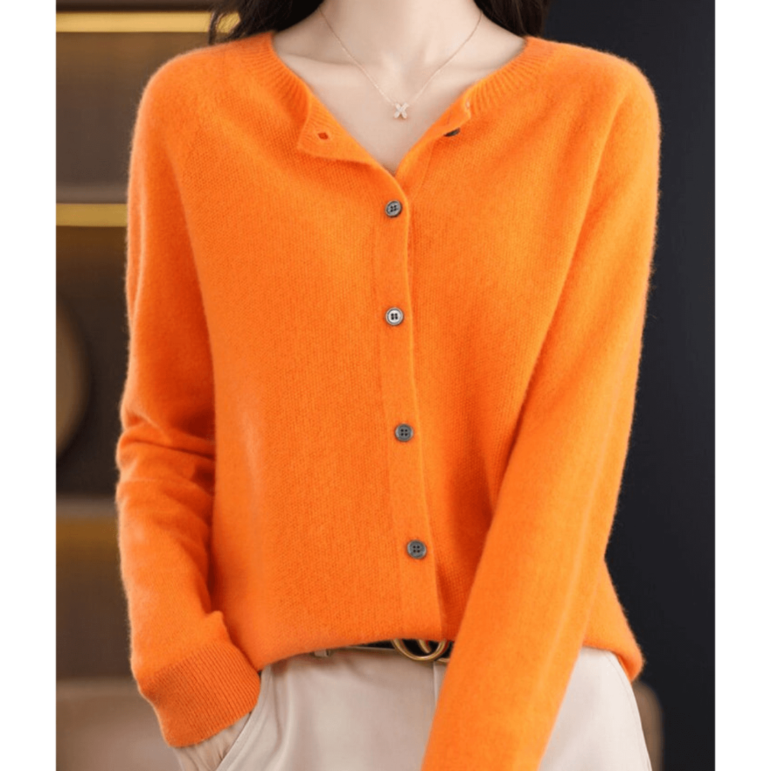 Chaqueta de punto suave con botones para mujer | Calidez y comodidad sin concesiones