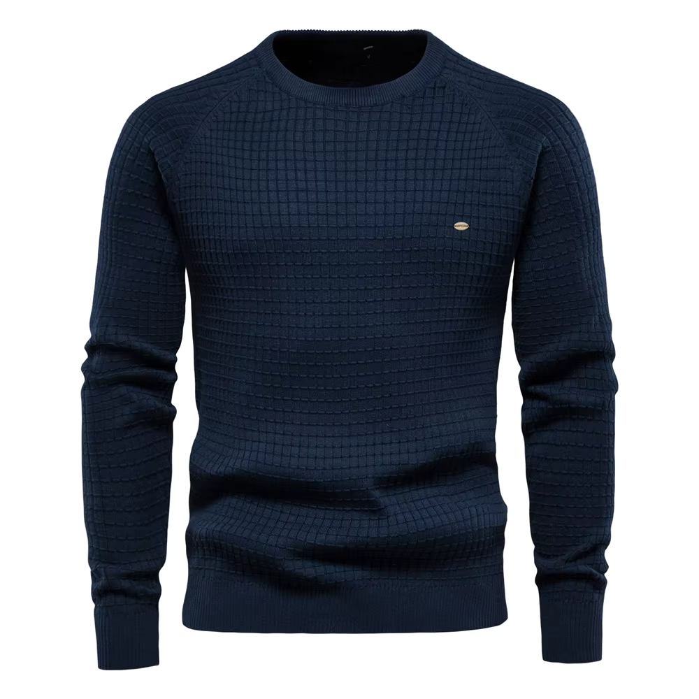 Jersey masculino cálido cómodo estilo chic casual otoño-invierno