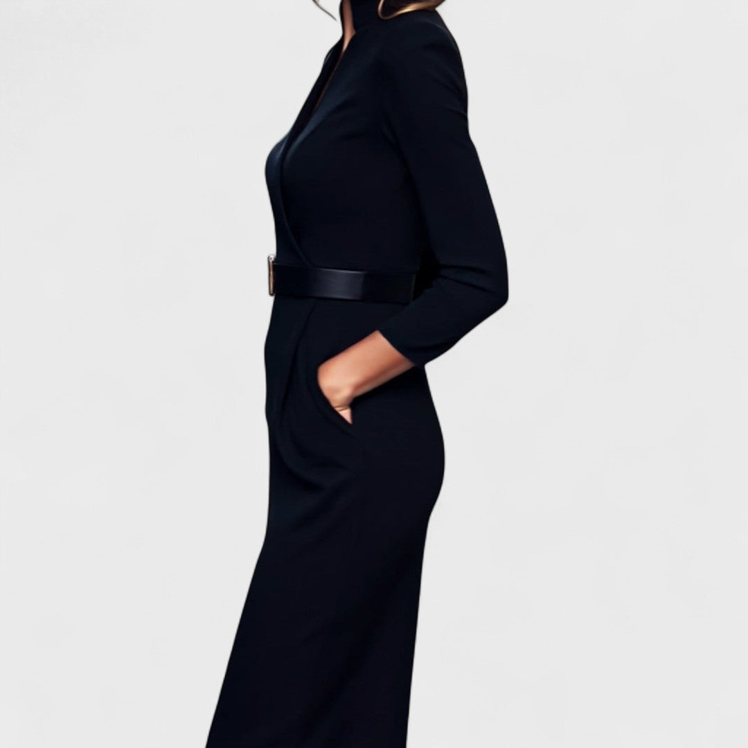 Vestido midi, elegante y cómodo para eventos o cóctel
