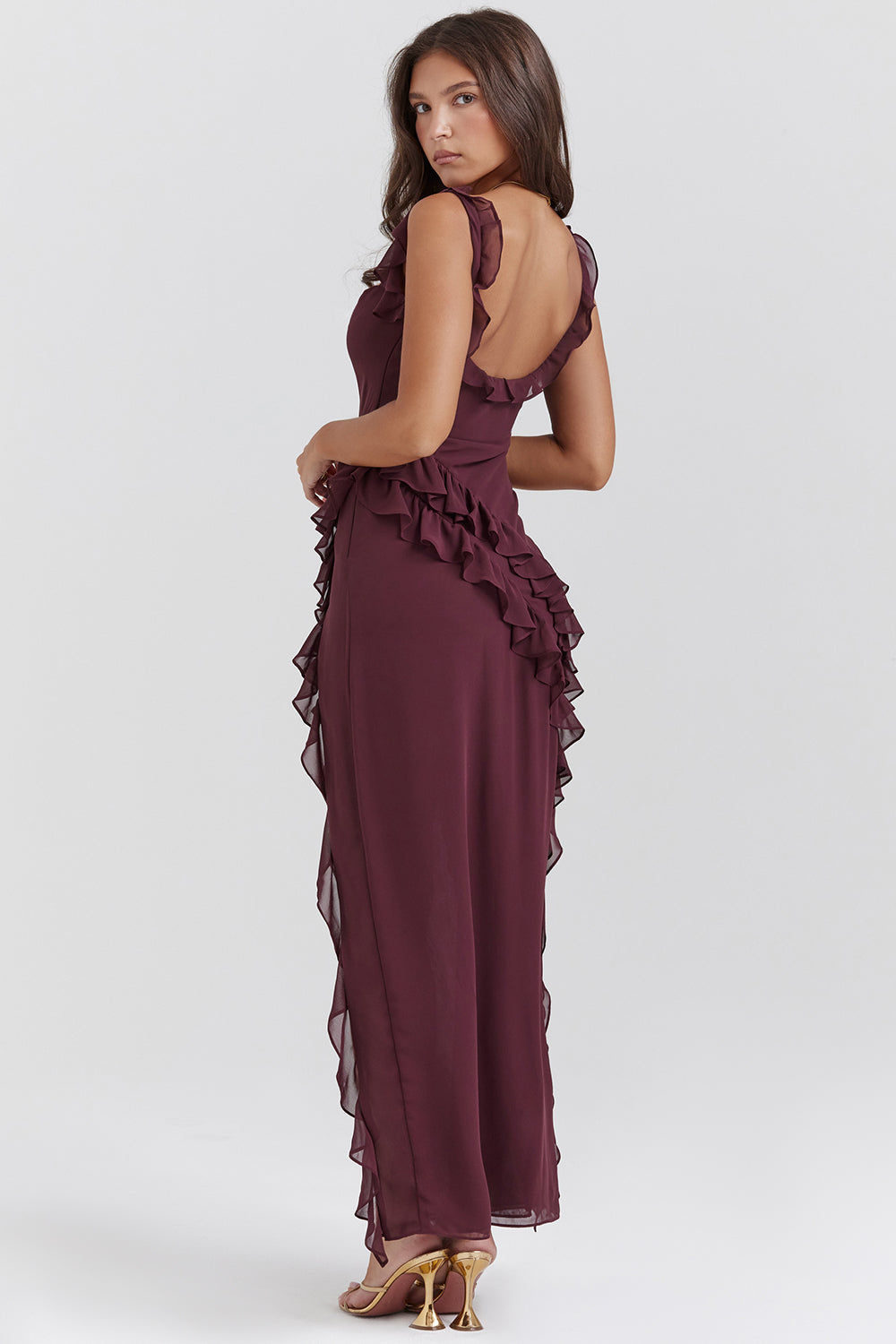 Vestido Elegante Mujer – Diseño Aireado con Volantes y Estilo Moderno