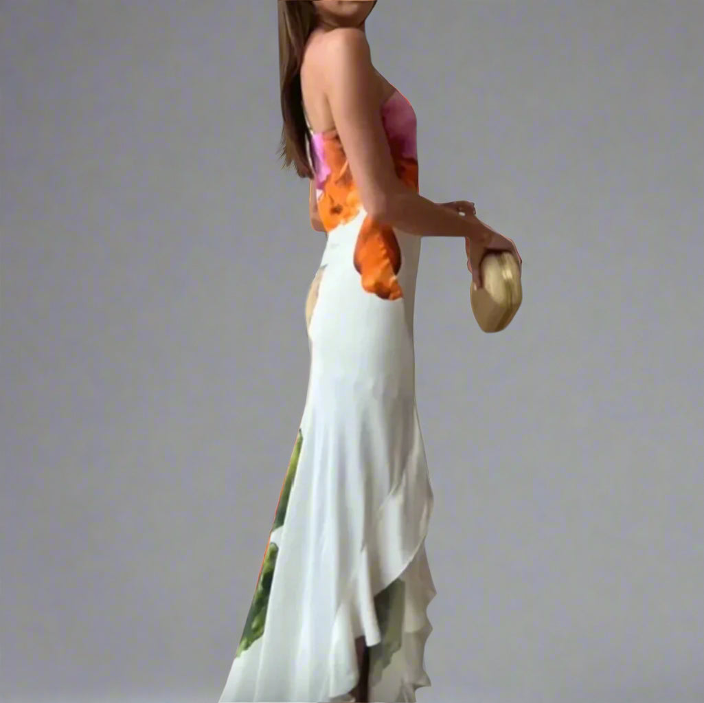 Diona | Elegante vestido de un hombro