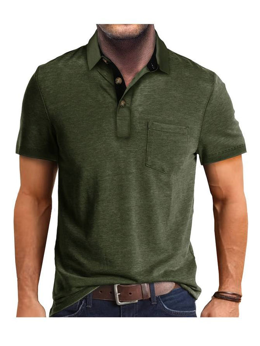 Polo hombre casual y estiloso, confortable para uso diario