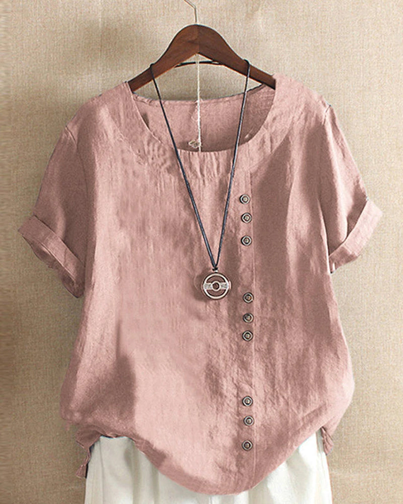 Blusa femenina ligera, perfecta para diario