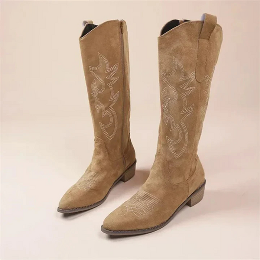 Botas western de tacón alto para mujer: cómodas y a la moda