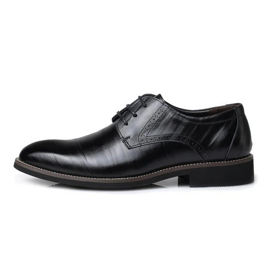 Zapatos elegantes hombre, ligeros y chic con cierre de cordones