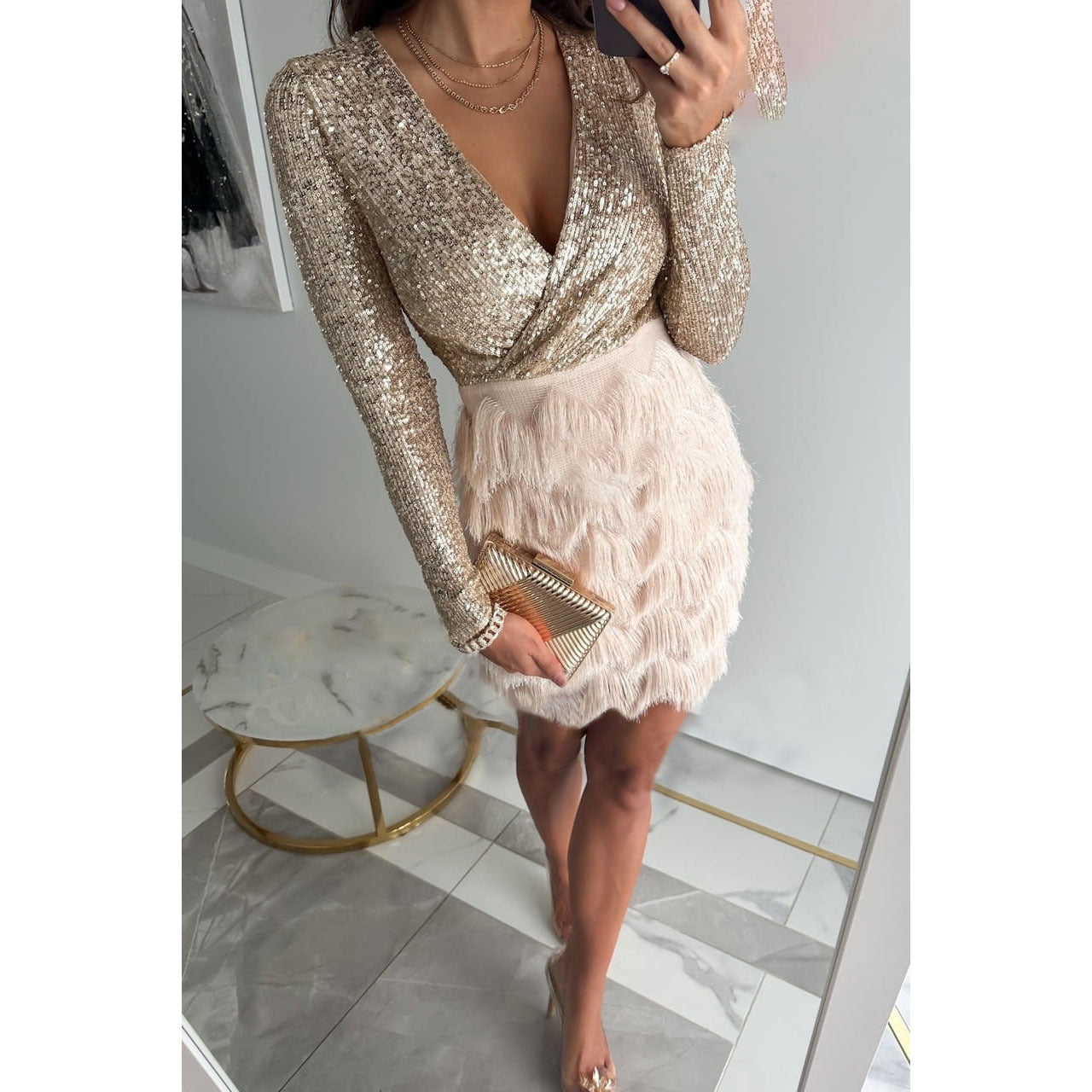 Vestido mujer elegante y versátil, ligero