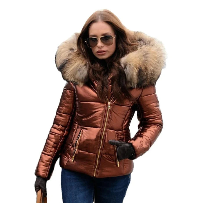 Chaqueta de plumón de invierno para mujer: suave, ligera y versátil