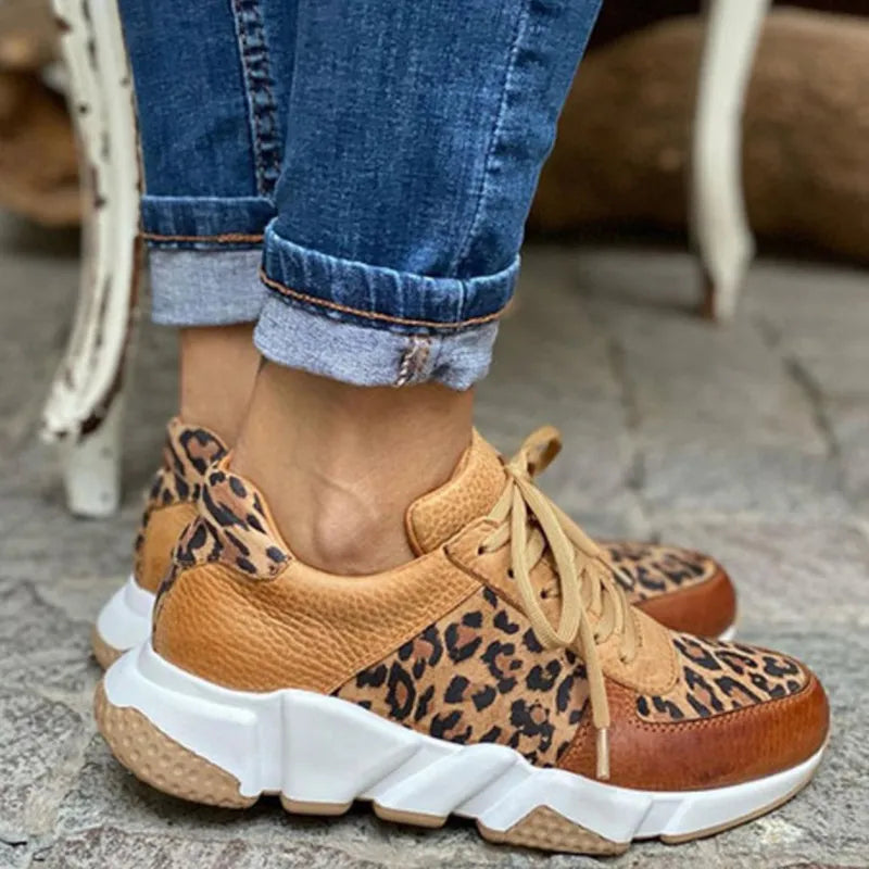 Zapatillas Mujer – Moda Animal Print, Elegantes y Fáciles de Combinar