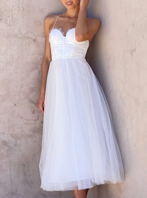 Kaylen | Vestido midi sin mangas