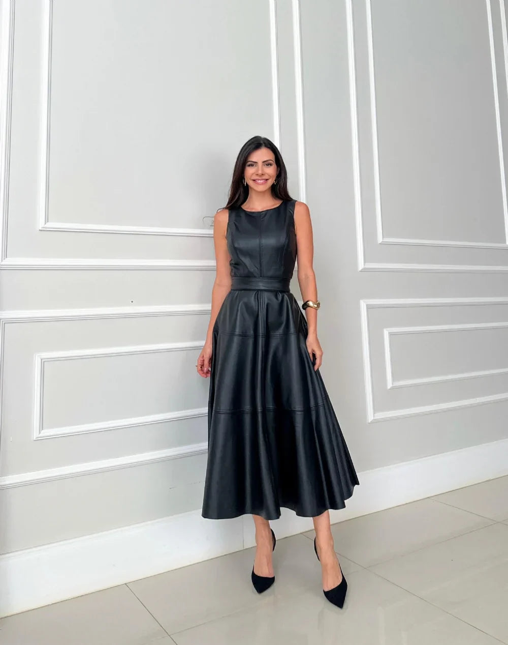 Vestido chic mujer, elegante y versátil