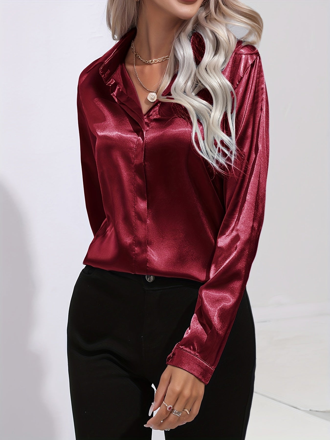Blusa sofisticada de mujer, moderna y perfecta para eventos