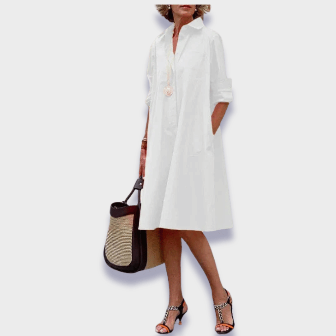 Delisha | Elegante vestido polo confeccionado en tejido de primera calidad