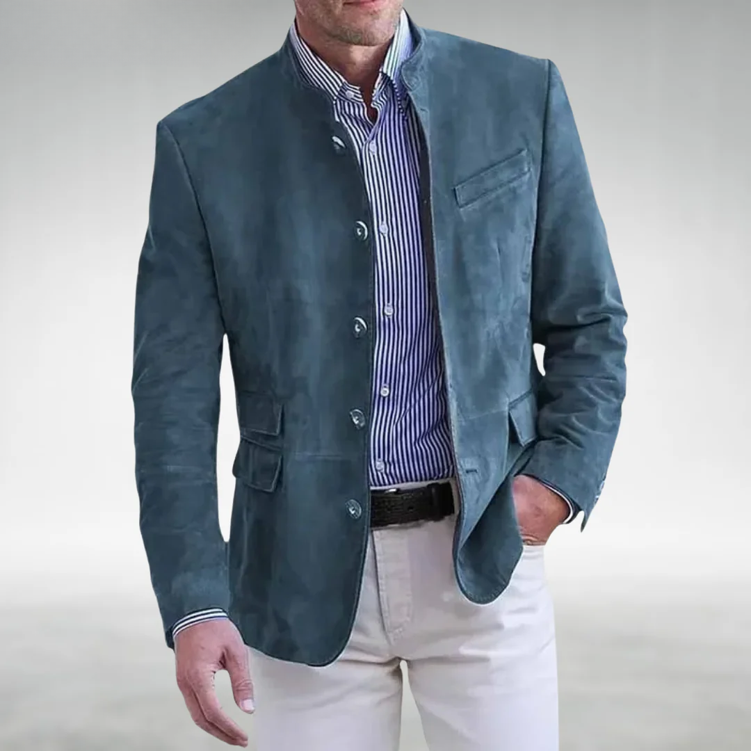 Chaqueta de Gamuza Hombre – Estilo Moderno y Versátil