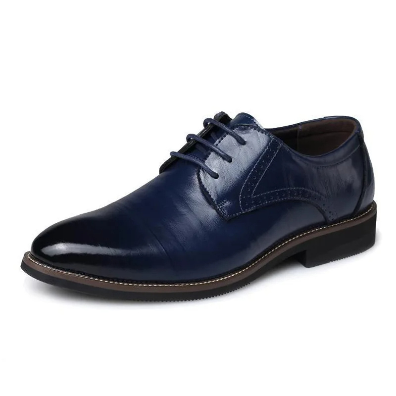 Zapatos elegantes hombre, ligeros y chic con cierre de cordones