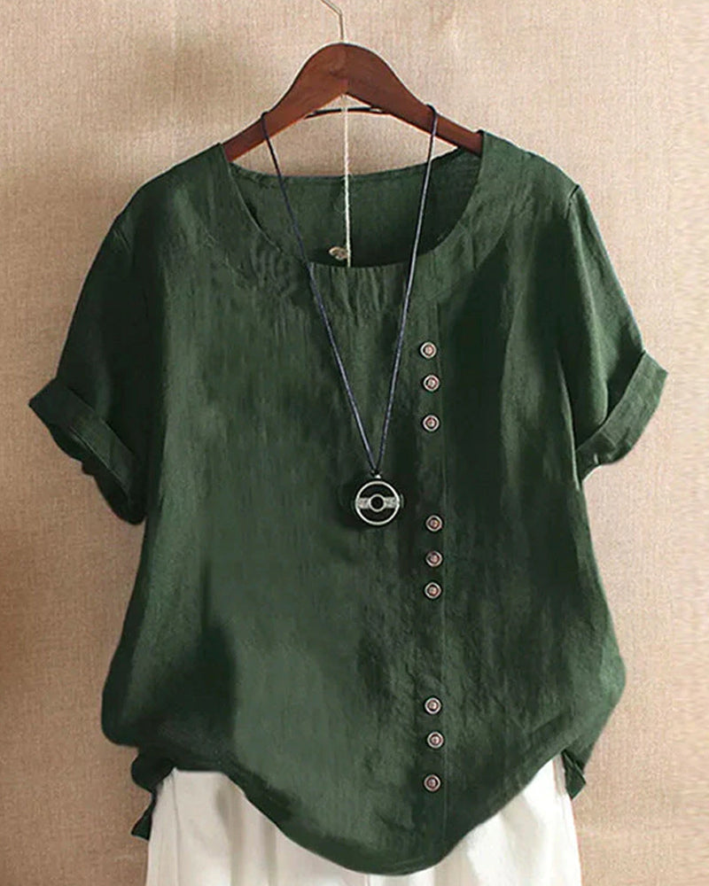 Blusa femenina ligera, perfecta para diario