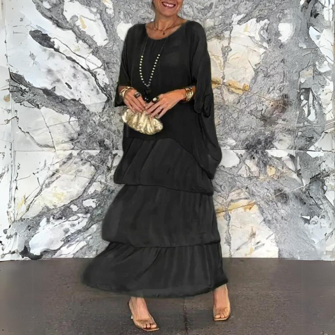 Vestido Mujer – Larga Duración, Estilo Sofisticado y Look Moderno