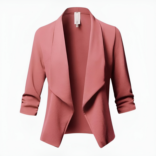 Blazer de mujer de manga larga: elegante, para negocios y trabajo
