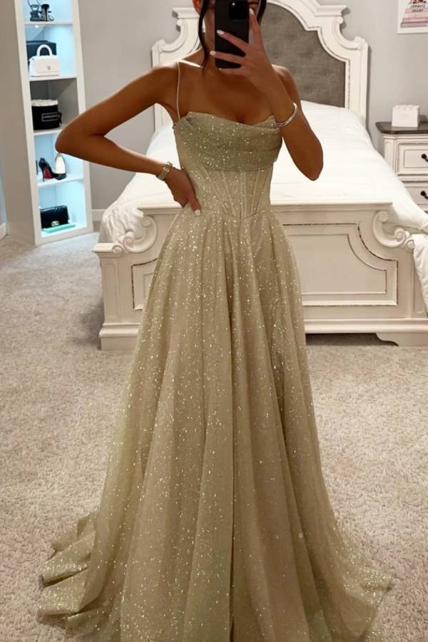 Vestido de fiesta mujer maxi brillante ideal eventos formales
