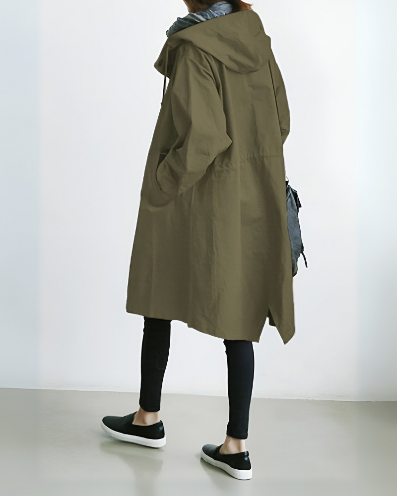 Abrigo clásico mujer, cómodo y elegante para temporada fría