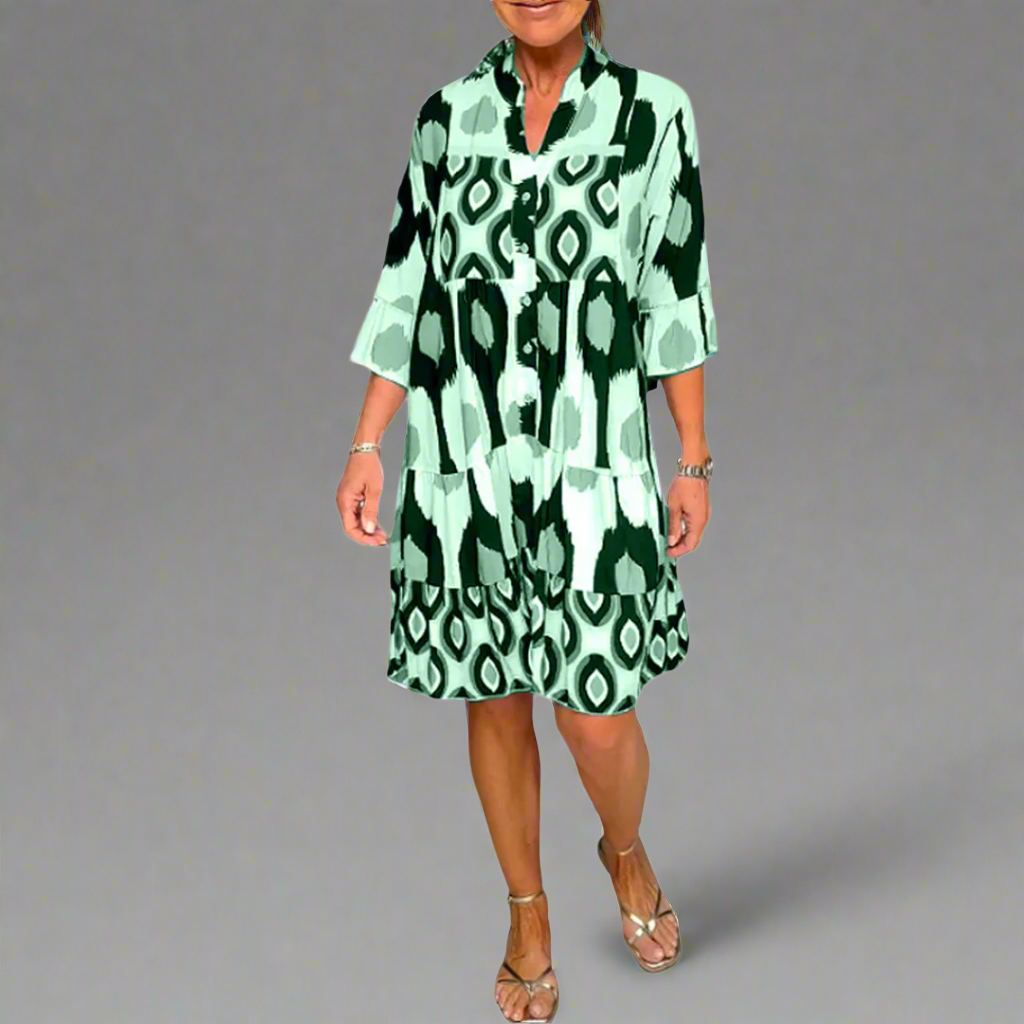 Devana | Vestido estampado para sentirse bien