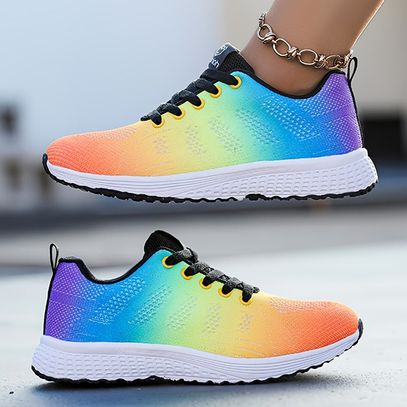 Zapatillas ligeras para mujer: transpirables y con amortiguación para hacer ejercicio físico.