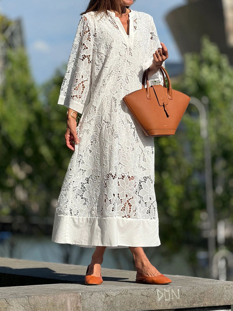 Ada | Elegante vestido de verano de algodón