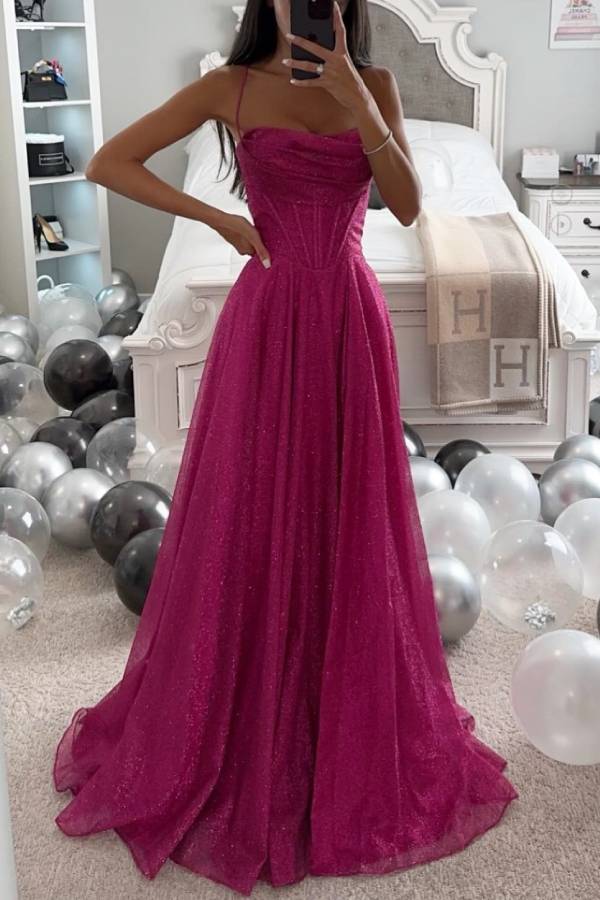 Vestido de fiesta mujer maxi brillante ideal eventos formales