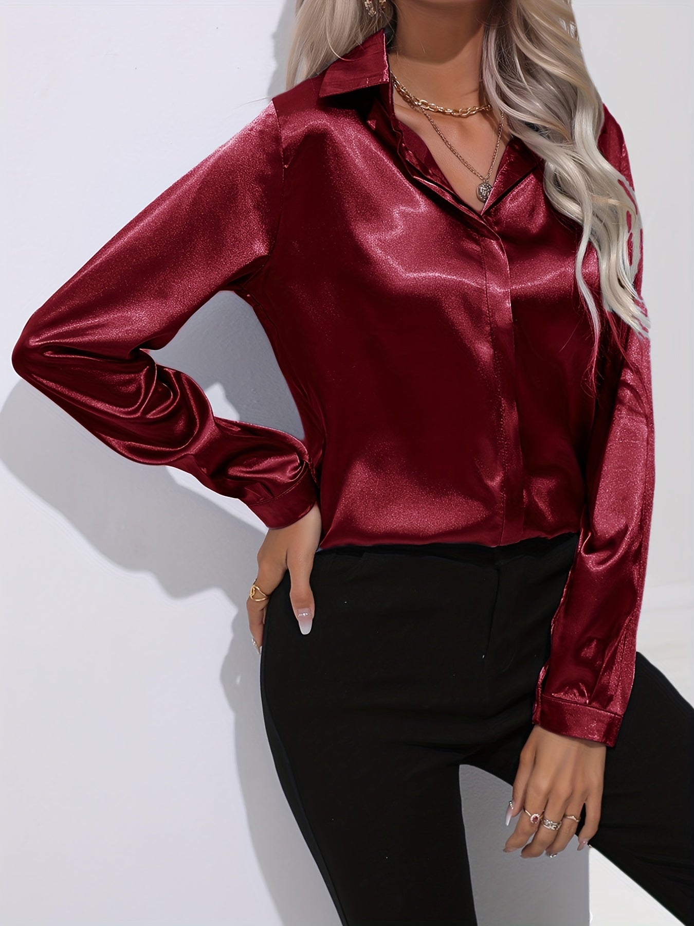 Blusa sofisticada de mujer, moderna y perfecta para eventos