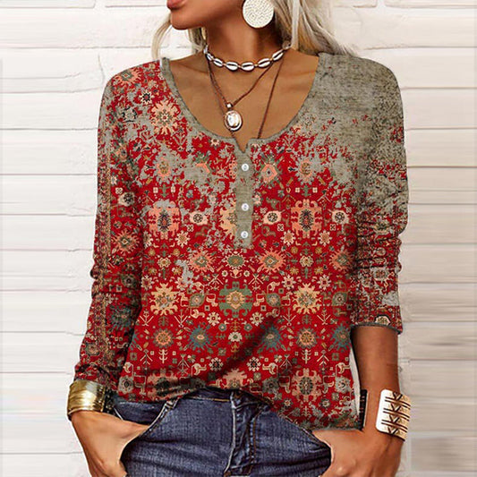 Blusa femenina sofisticada, moderna y versátil para primavera