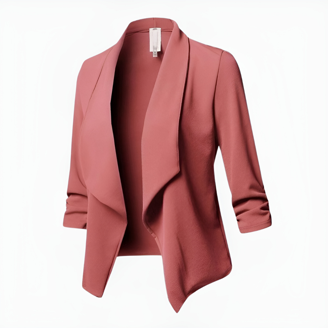 Blazer de mujer de manga larga: elegante, para negocios y trabajo