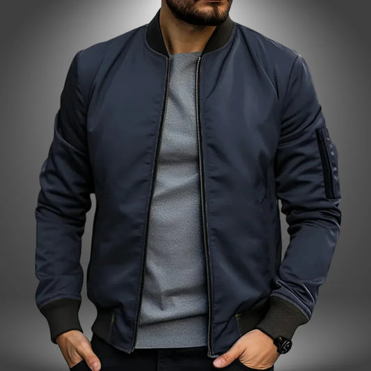 Chaqueta hombre moderna y versátil, perfecta para primavera u otoño
