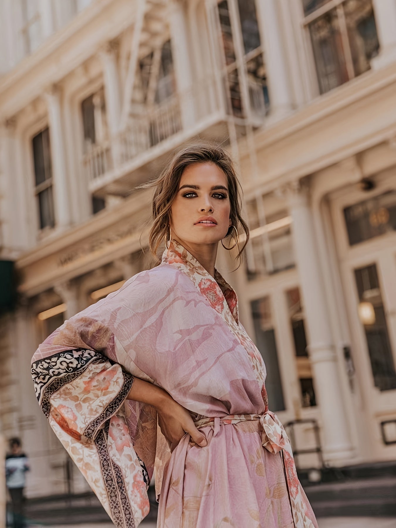 Vestido mujer floral ligero moderno casual y chic