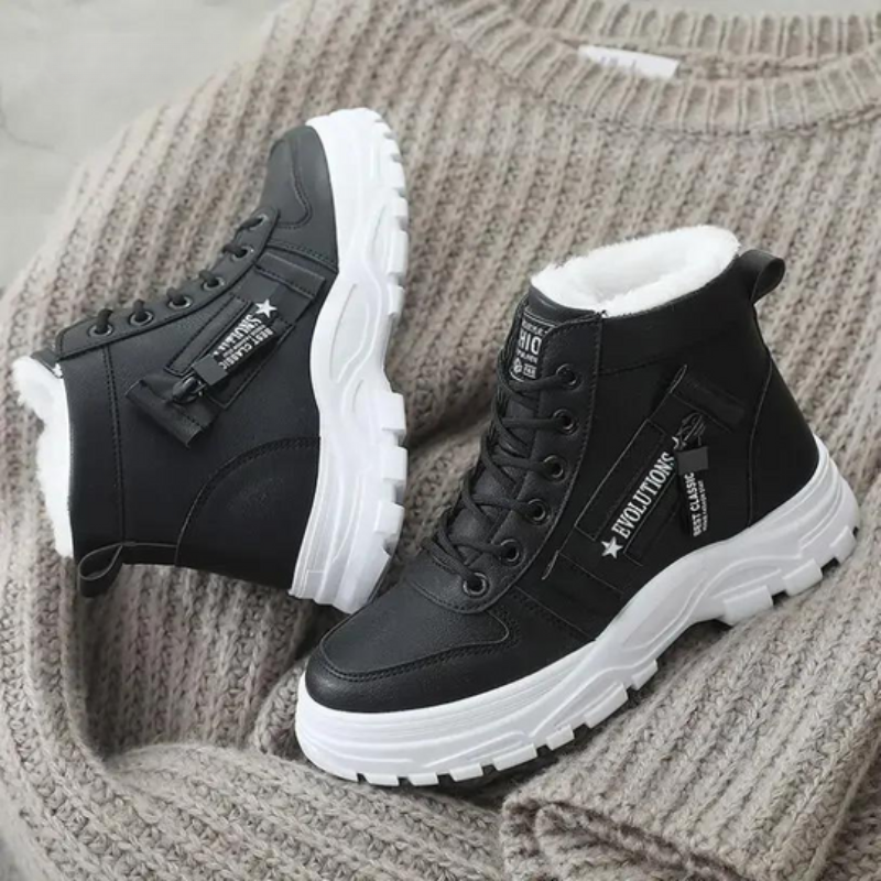 Botas de invierno forradas para mujer: antideslizantes y cómodas