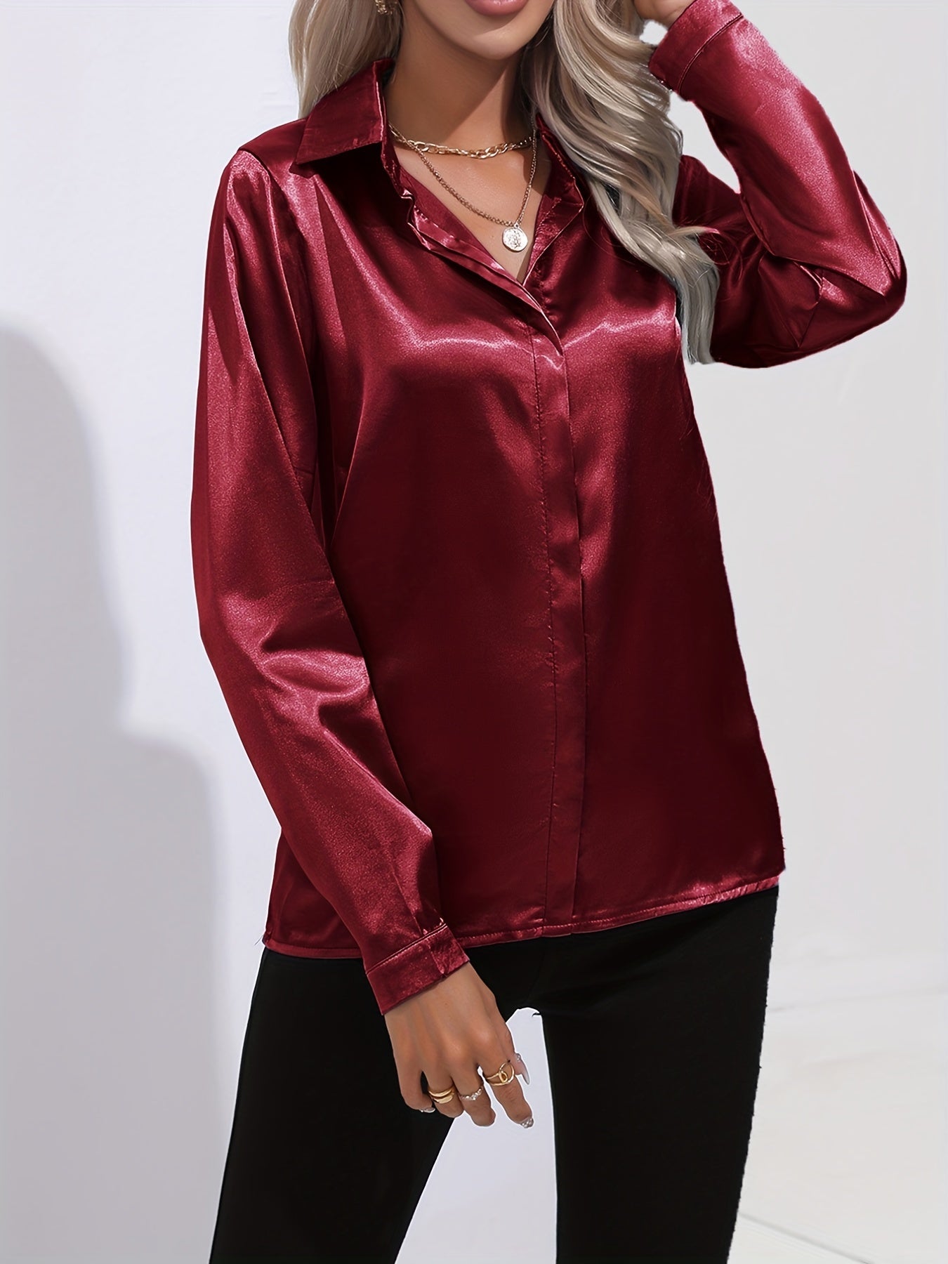 Blusa sofisticada de mujer, moderna y perfecta para eventos