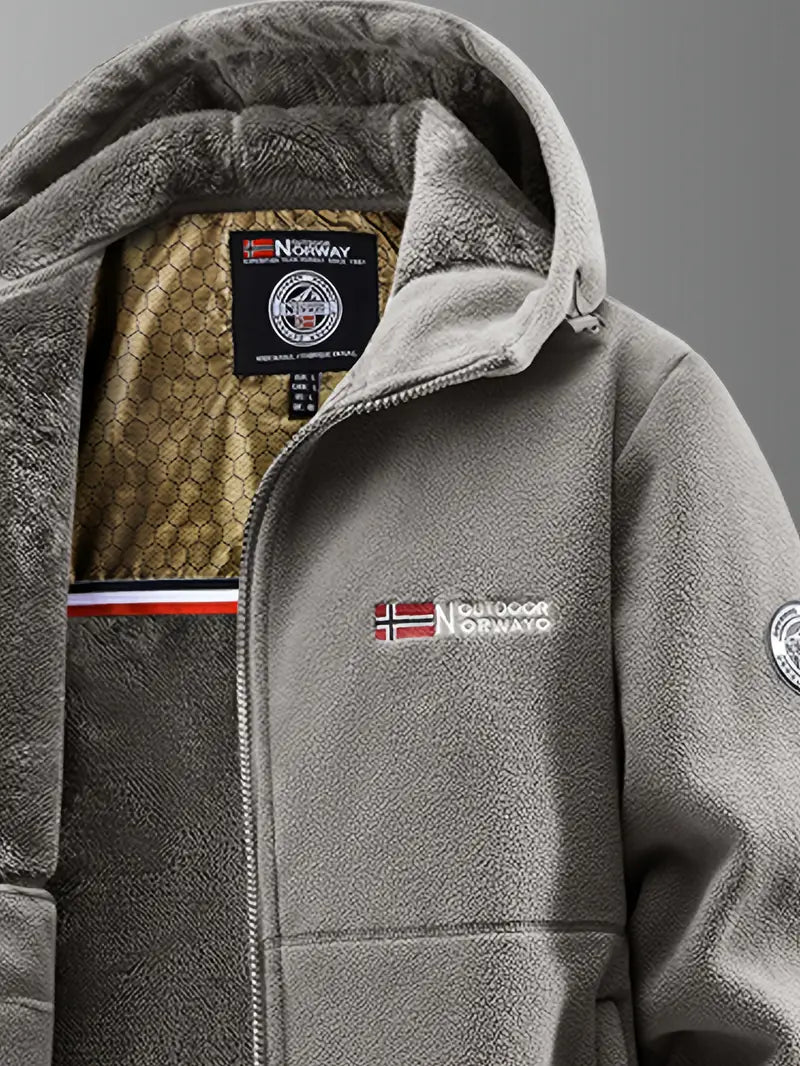 Chaqueta hombre térmica cálida resistente frío otoño-invierno