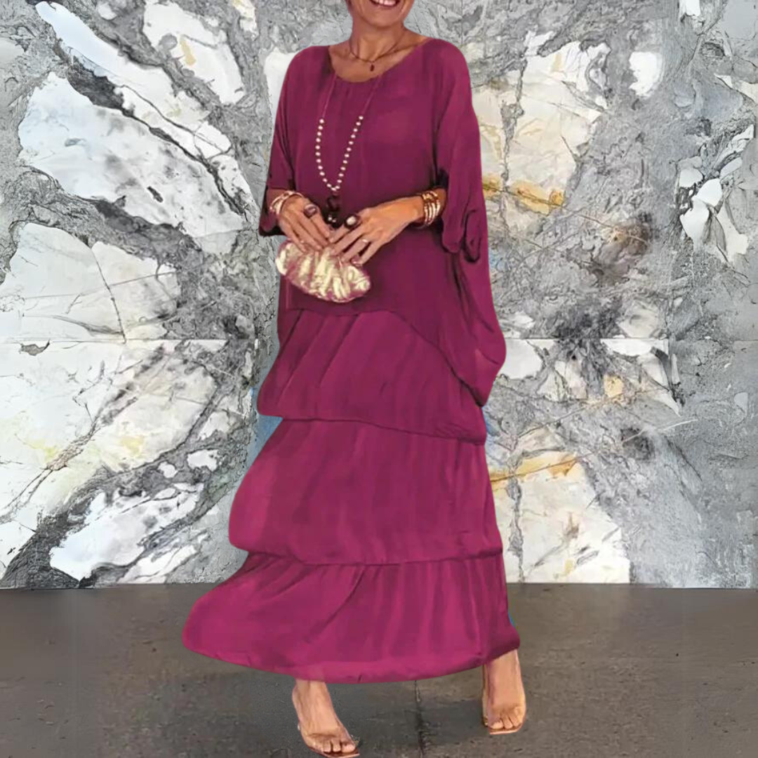 Vestido Mujer – Larga Duración, Estilo Sofisticado y Look Moderno