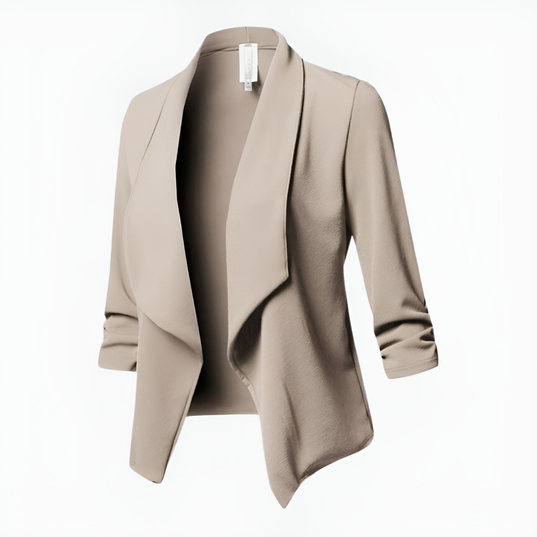 Blazer de mujer de manga larga: elegante, para negocios y trabajo