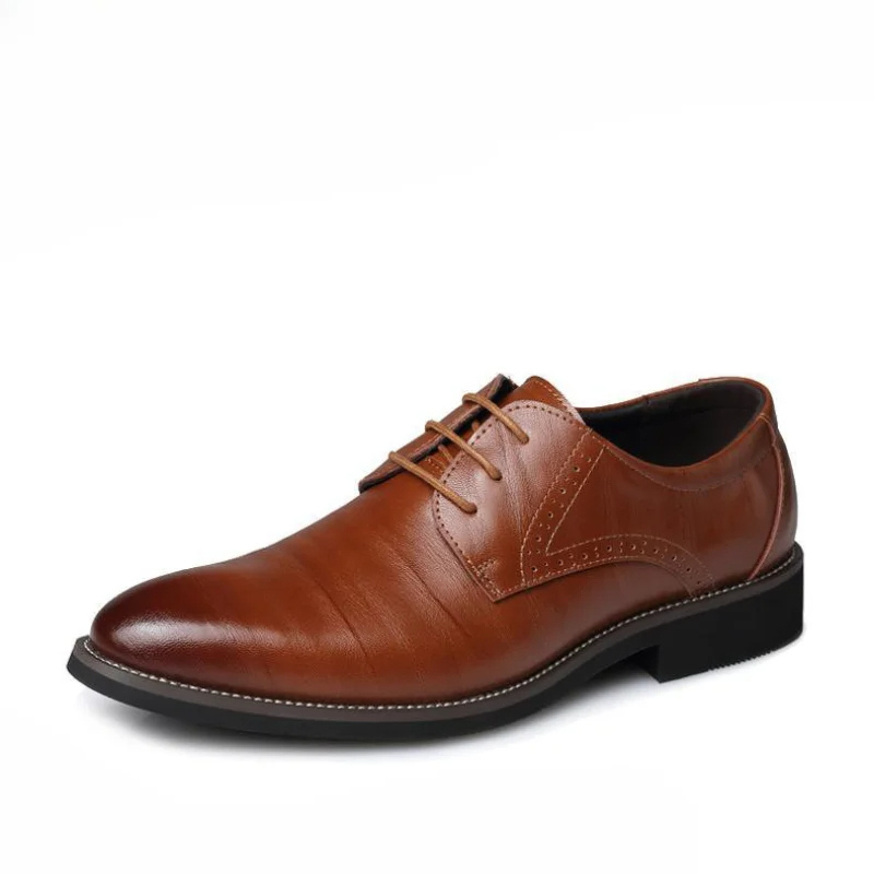 Zapatos elegantes hombre, ligeros y chic con cierre de cordones