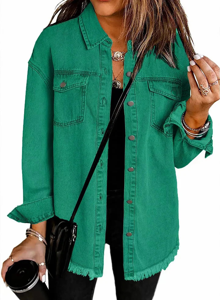 Chaqueta Denim Mujer – Estilo Atemporal y Confort Diario
