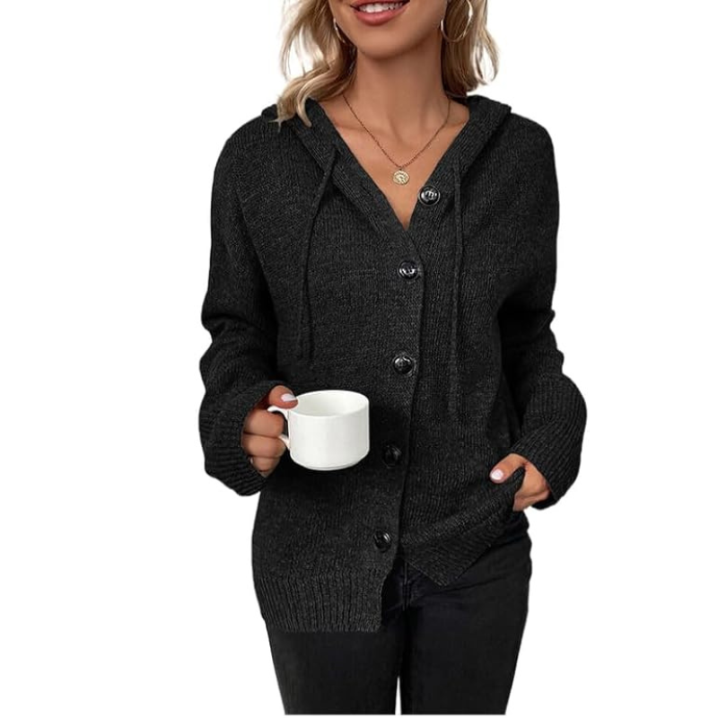 Chaqueta de punto cálida para mujer | Perfecta para los fríos días de invierno