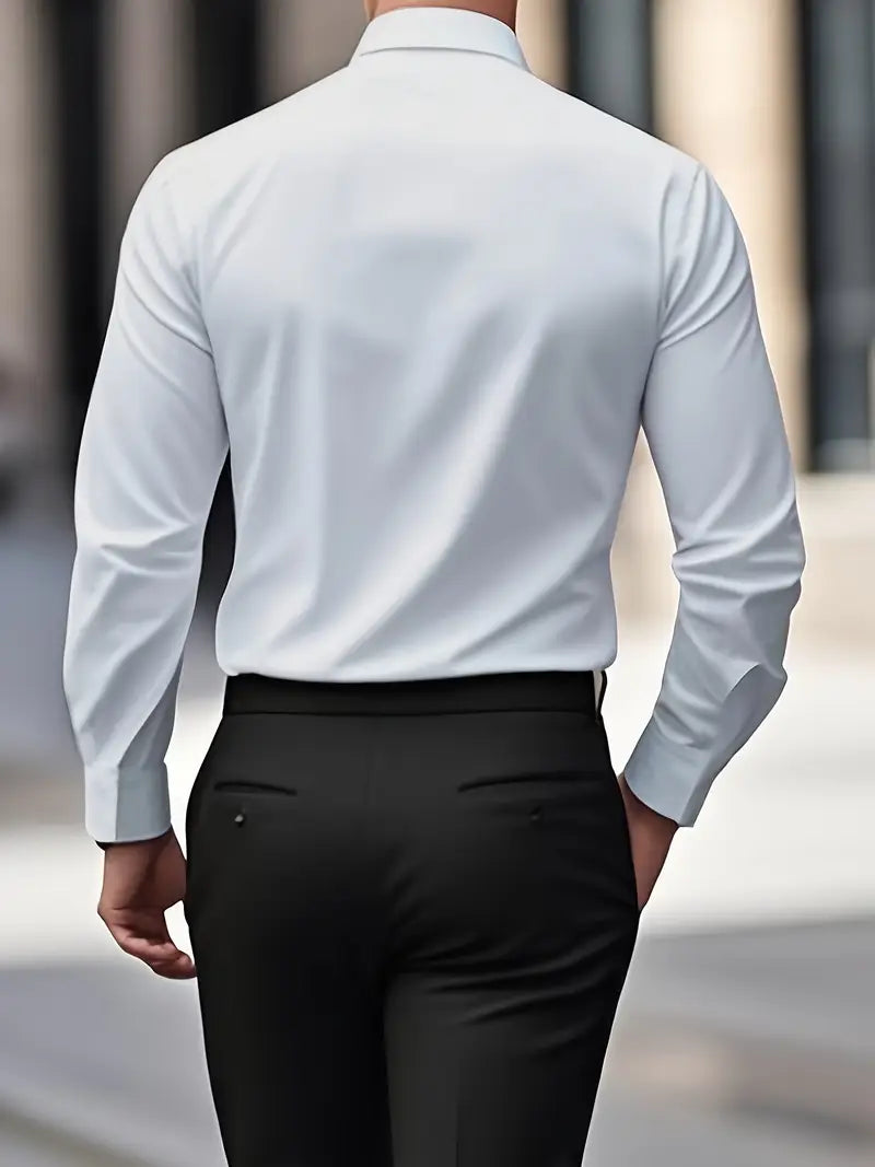Camisa de Hombre – Perfecta para Oficina, Trabajo o Reuniones